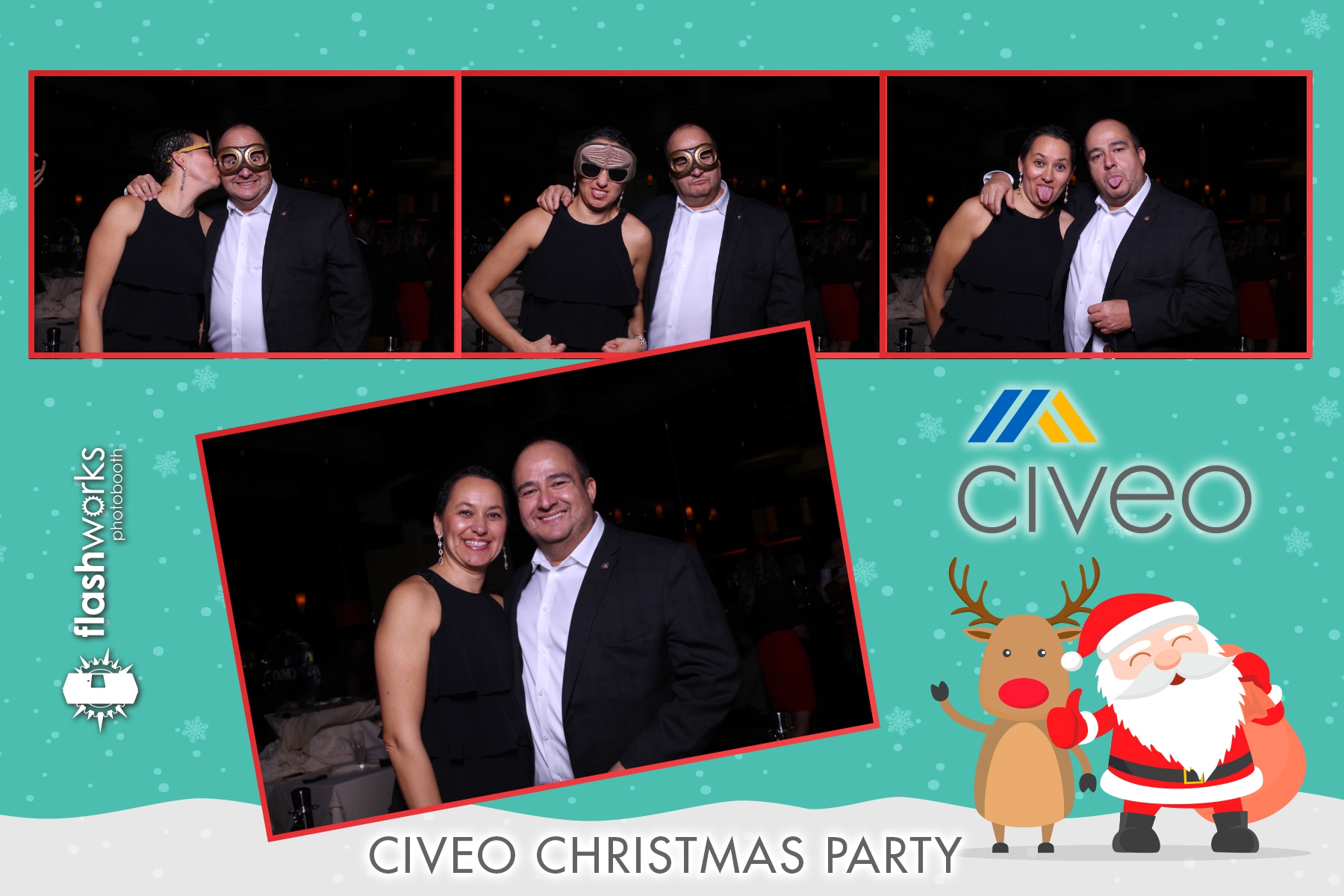 CIVEO Christsmas Party | View more photos from the event at gallery.flashworksphotobooth.com/u/FlashworksPhotoboothInc/CIVEO-Christsmas-Party